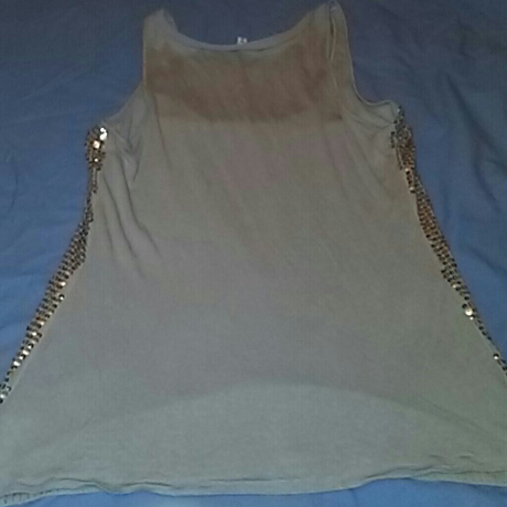 Express Sequined Tank Top - Picture 4 of 4